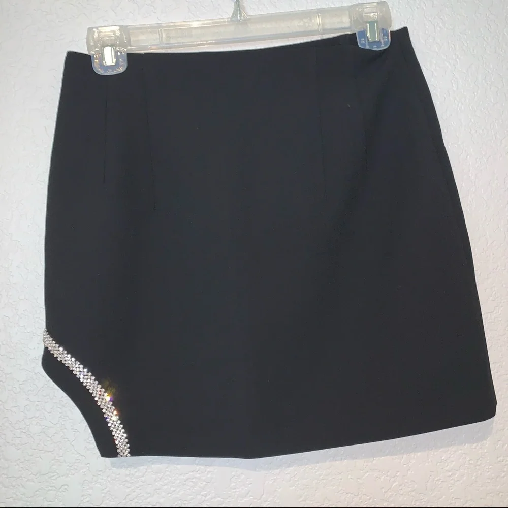 New Zara Jewel Trim Short Mini Skirt 7563/274 Small Extra Large XL XXL Blogger’s - Picture 7 of 9